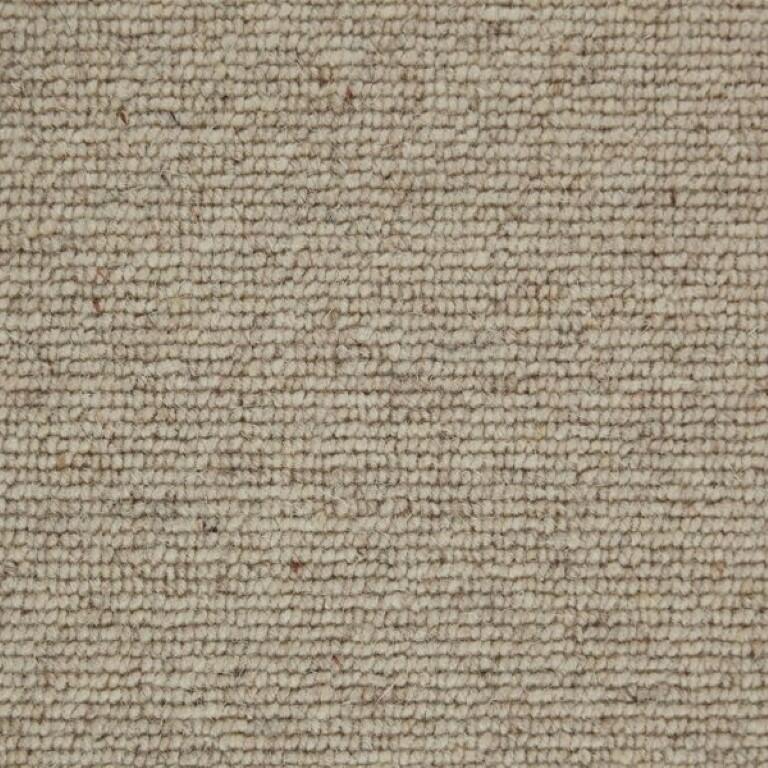 Manx Tomkinson Designer Berber Wool Level Linen Carpet