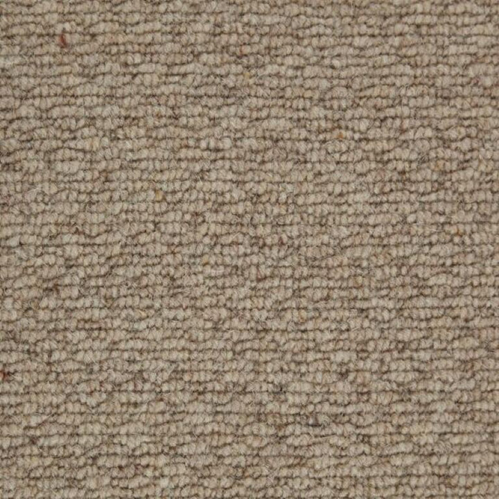 Manx Tomkinson Designer Berber Wool Weave Buff Carpet