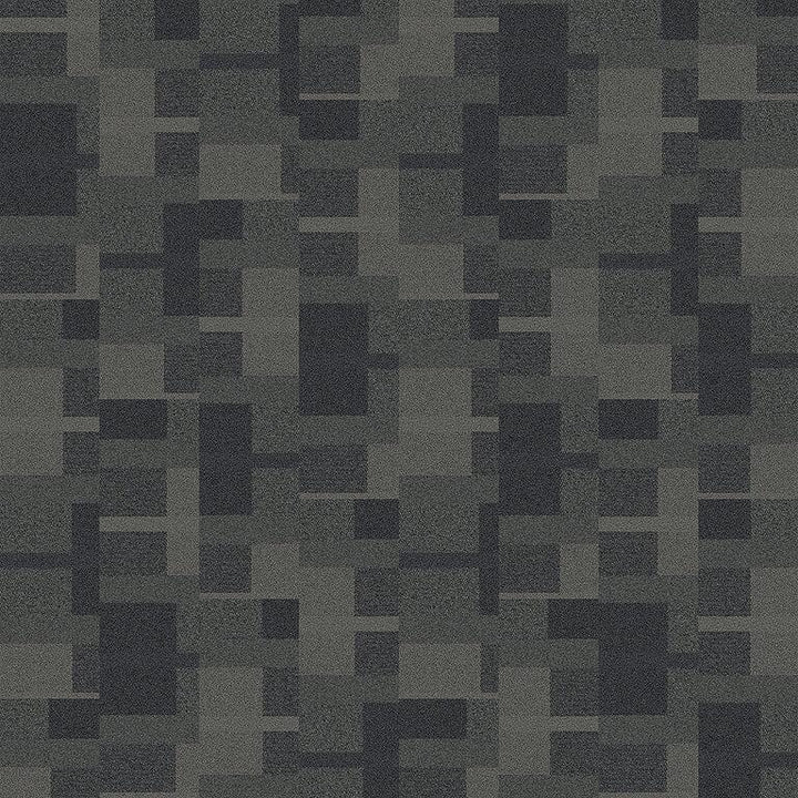 Interface Geisha Gather 9551001 Coal Carpet Tiles