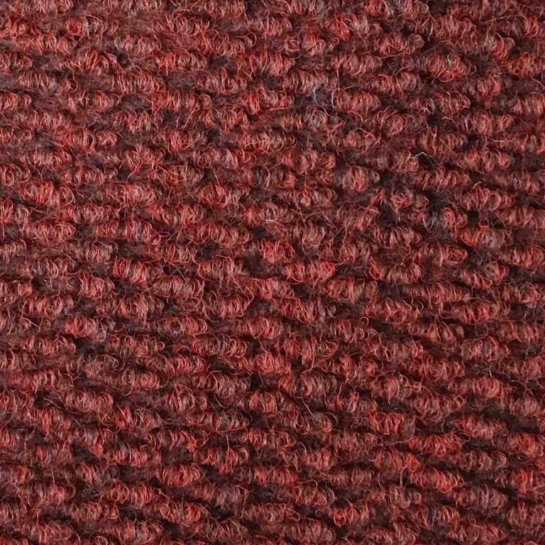 Heckmondwike Fb Hobnail Claret Carpet Tiles