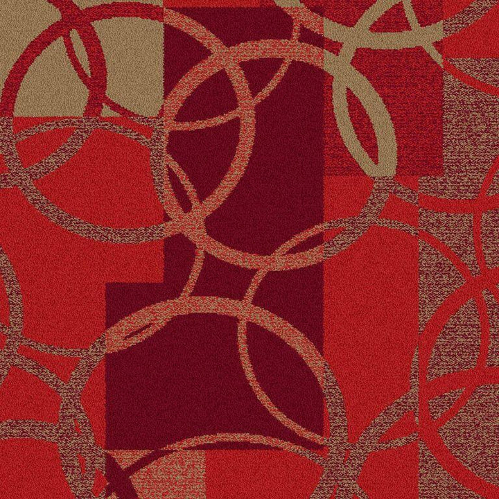 Interface Head Over Heels 6640022 Scarlet Carpet Tiles