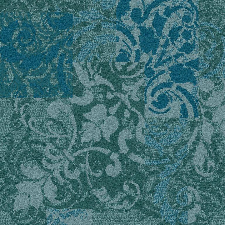 Interface Head Over Heels 6640022 Azure Carpet Tiles
