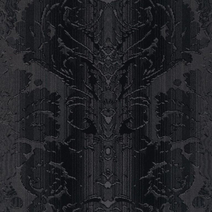 Brintons Timorous Beasties 9/50153 Jet Damask Carpet