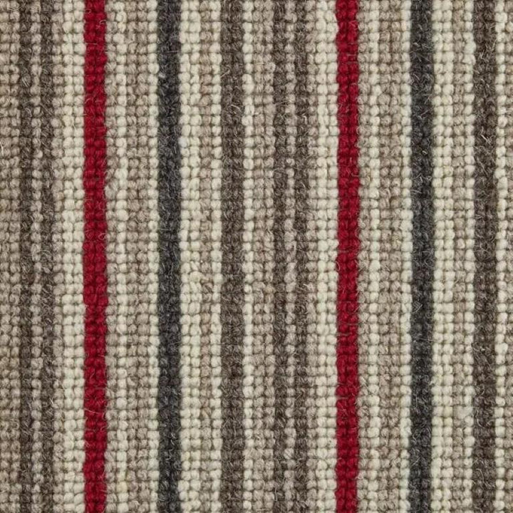 Kingsmead Carpets Kaleidoscope Wool Loop Poppy Carpet