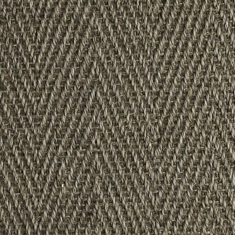 Kersaint Cobb Sisal Herringbone Nickel Carpet