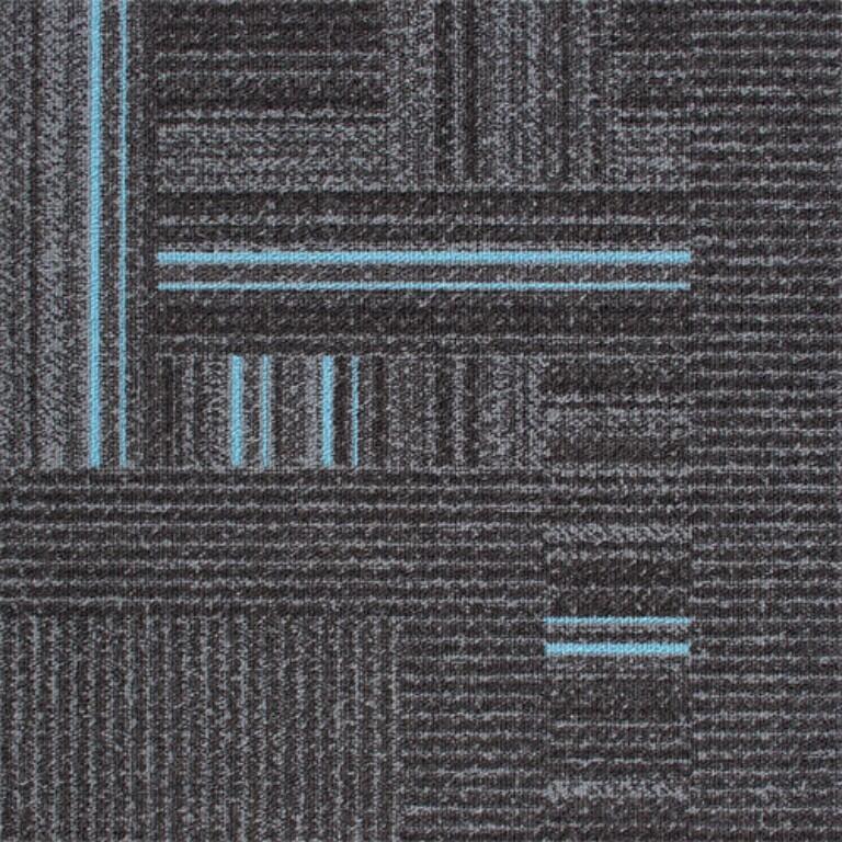 Gradus Floorcoverings Times Square Light Blue 06608 Carpet Tiles