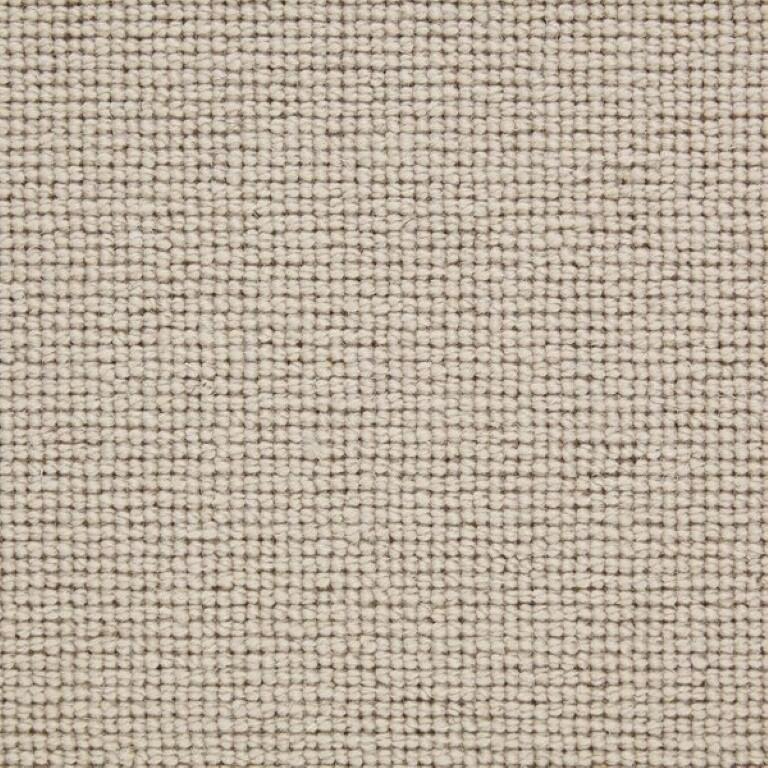 Manx Tomkinson Natural Shades Wool Loop Plain London Stone Carpet