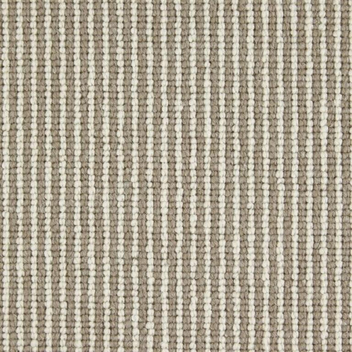 Manx Tomkinson Natural Shades Wool Loop Stripe Earth Carpet