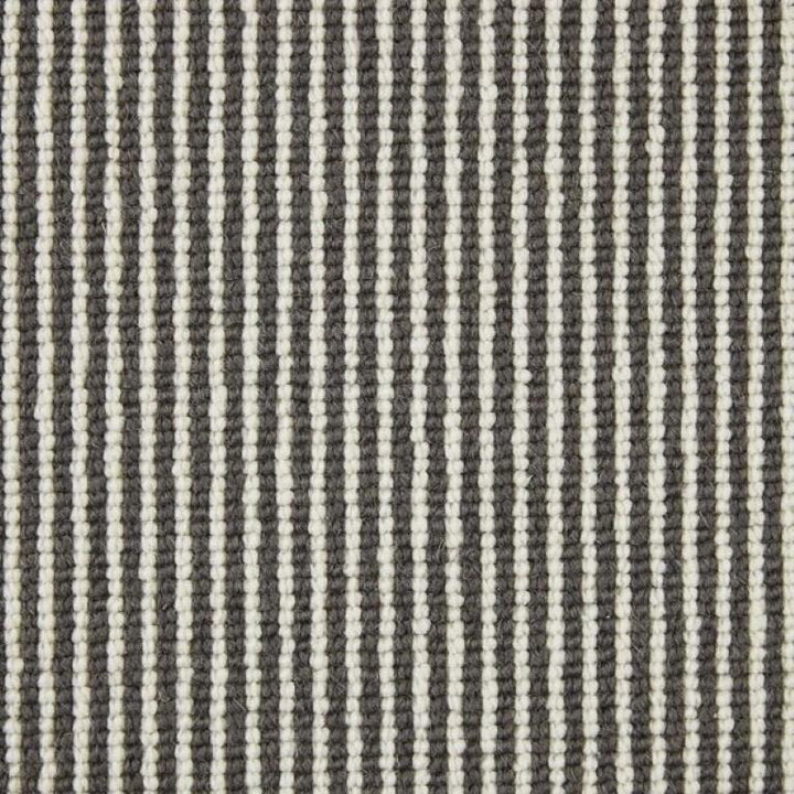 Manx Tomkinson Natural Shades Wool Loop Stripe Ember Carpet