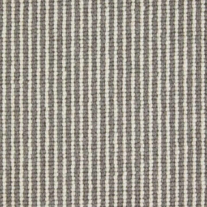 Manx Tomkinson Natural Shades Wool Loop Stripe Shadow Carpet
