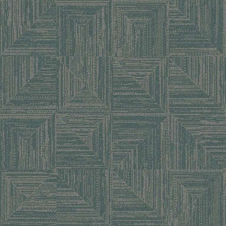 Interface Open Air 403 Accent 9707001 Teal Carpet Tiles