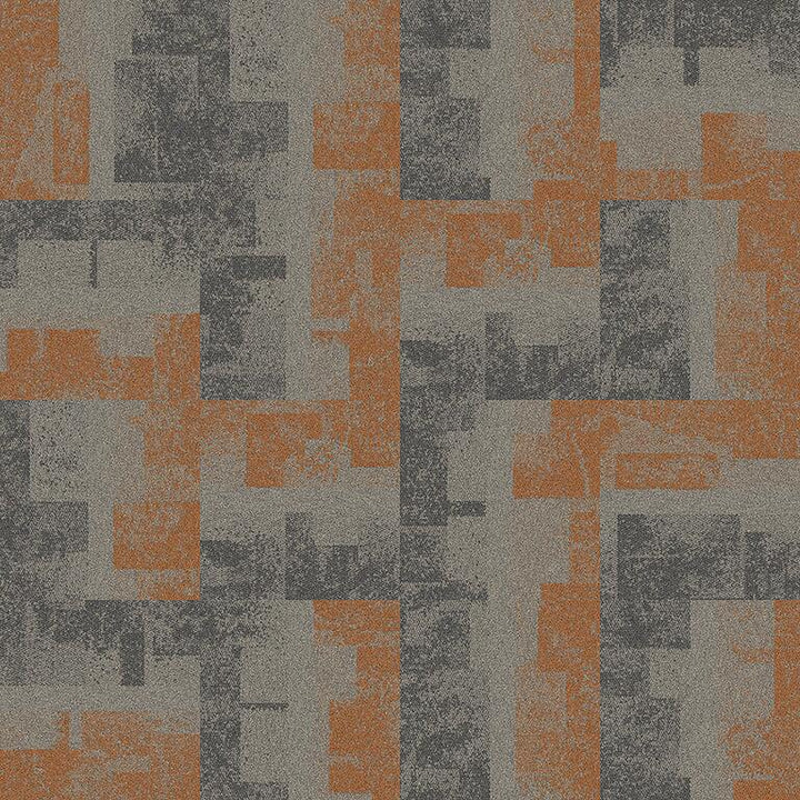 Interface Open Air 404 Transition 9706001 Nickel/clementine Carpet Tiles