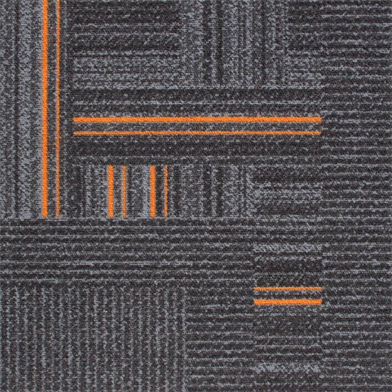 Gradus Floorcoverings Times Square Orange 06604 Carpet Tiles