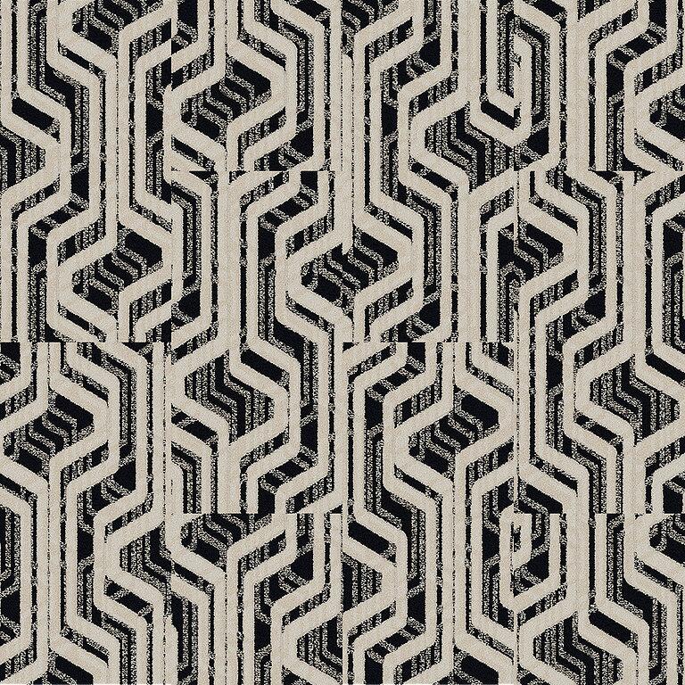 Interface Portmanteau 19 7968001 Ebony Ivory Carpet Tiles