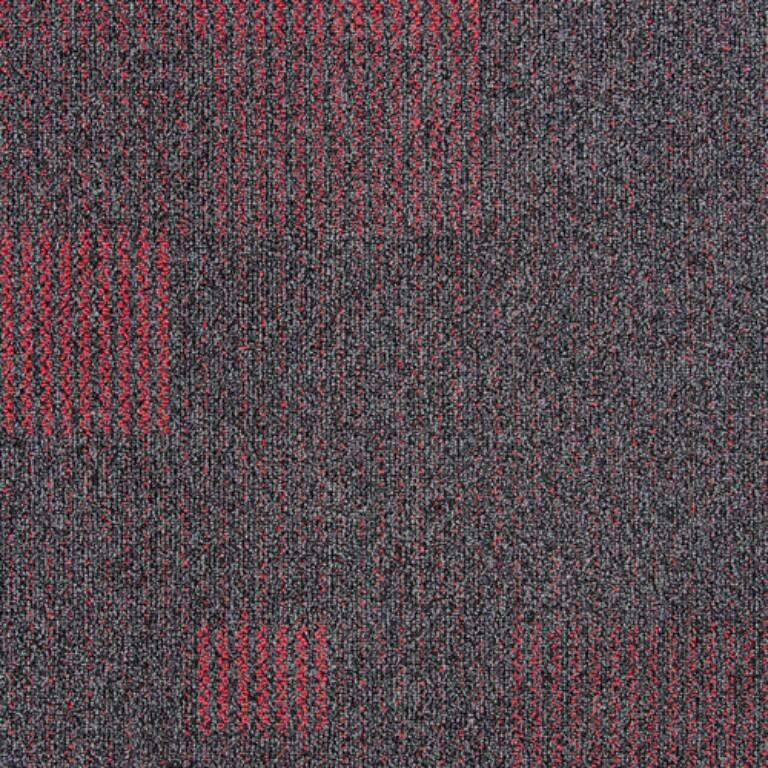 Gradus Floorcoverings Streetwise Design Red 07202 Carpet Tiles