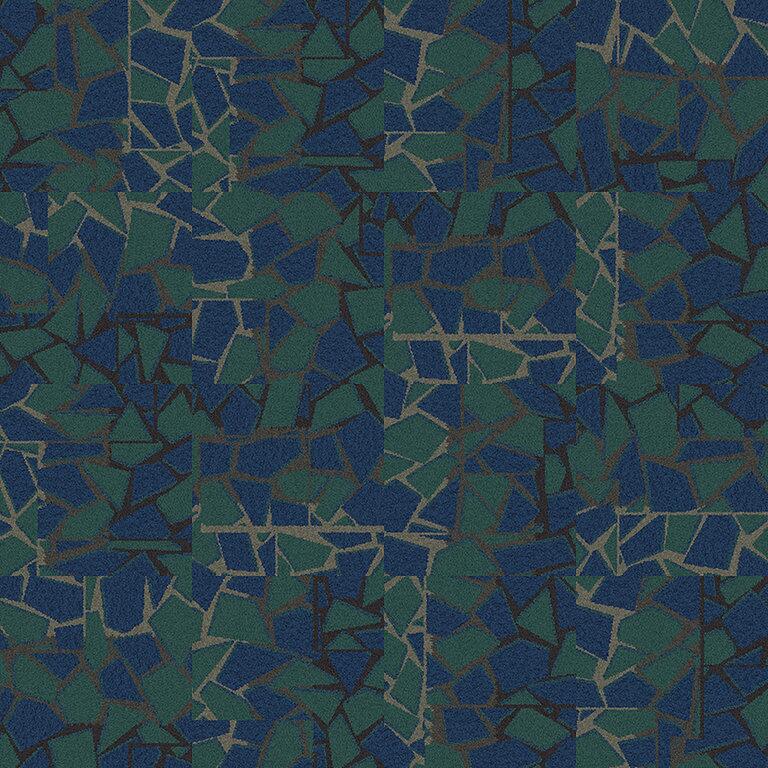 Interface Rue 8344001 Teal Carpet Tiles