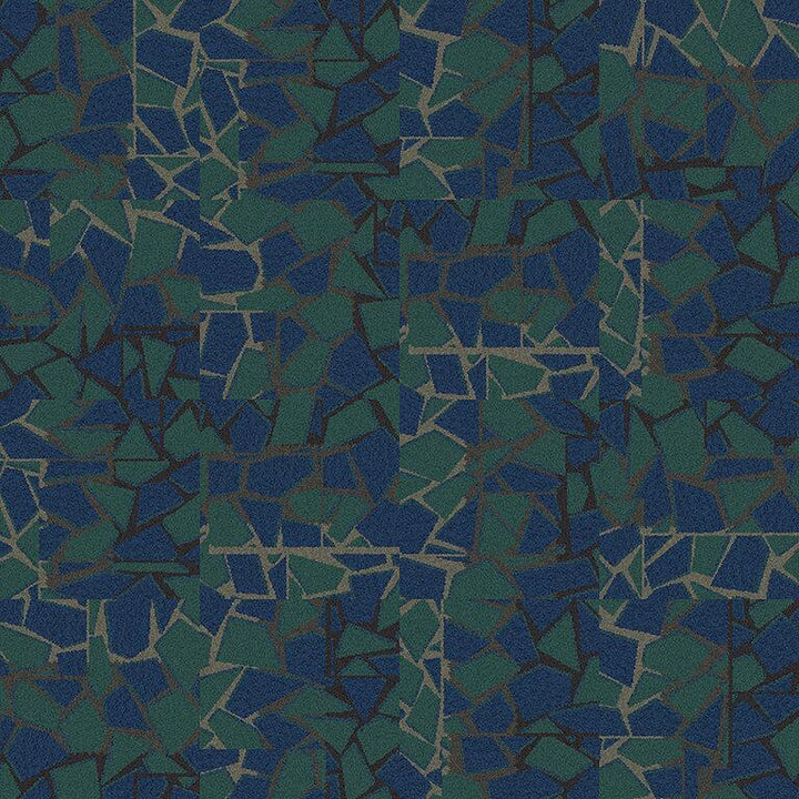 Interface Rue 8344001 Teal Carpet Tiles
