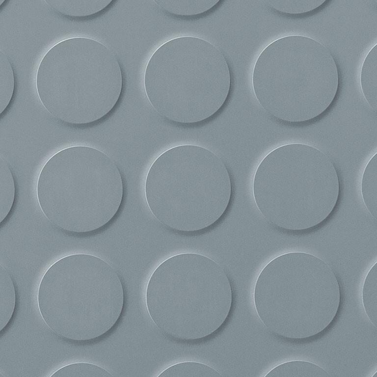 Polyflor Saarfloor Noppe Stud 014 Steel Commercial Flooring