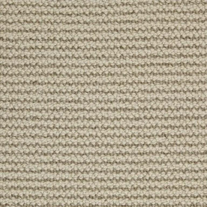 Kingsmead Carpets Suffolk Berber Tufted Rib Chalk Carpet