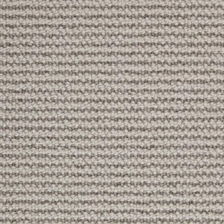 Kingsmead Carpets Suffolk Berber Tufted Rib Steel Carpet