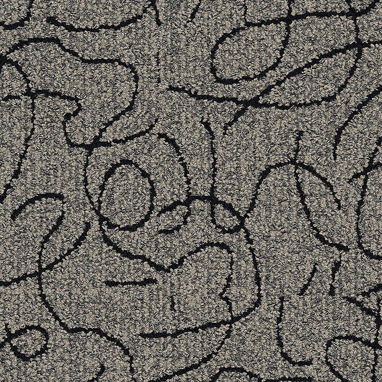Interface Unspooled 108198 Graphite Carpet Tiles