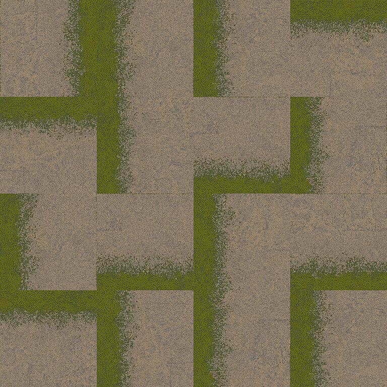 Interface Ur101 7148002 Flax Grass Carpet Tiles