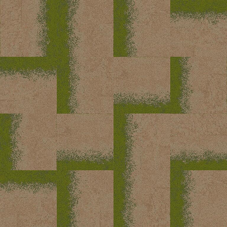 Interface Ur101 7148002 Straw Grass Carpet Tiles