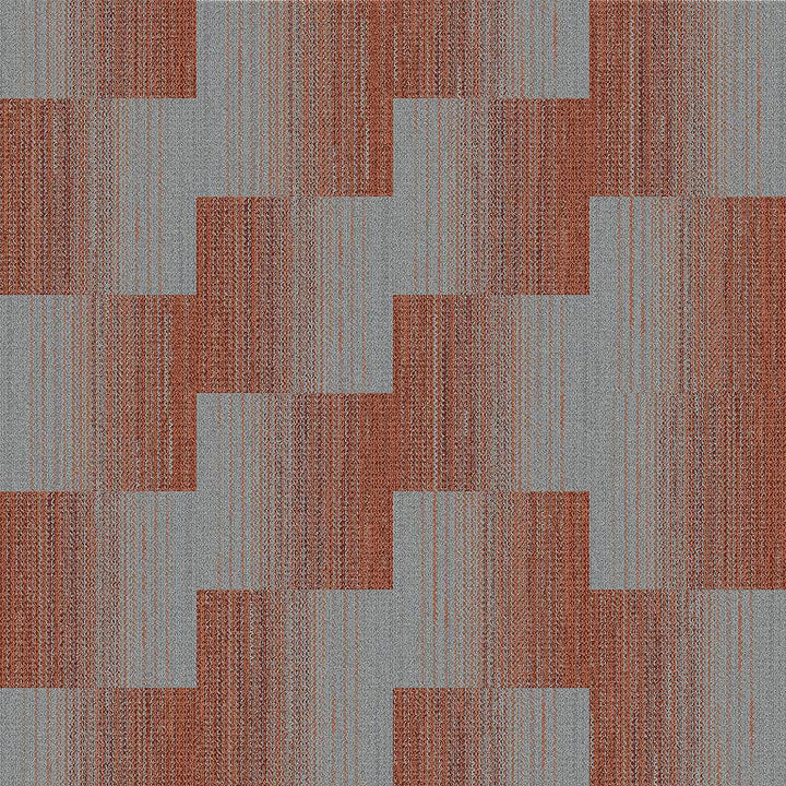 Interface Wg200 4307001 Stone Terracotta Carpet Tiles